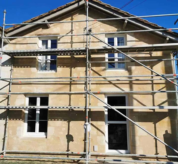 Façades en pierre Près de Bordeaux